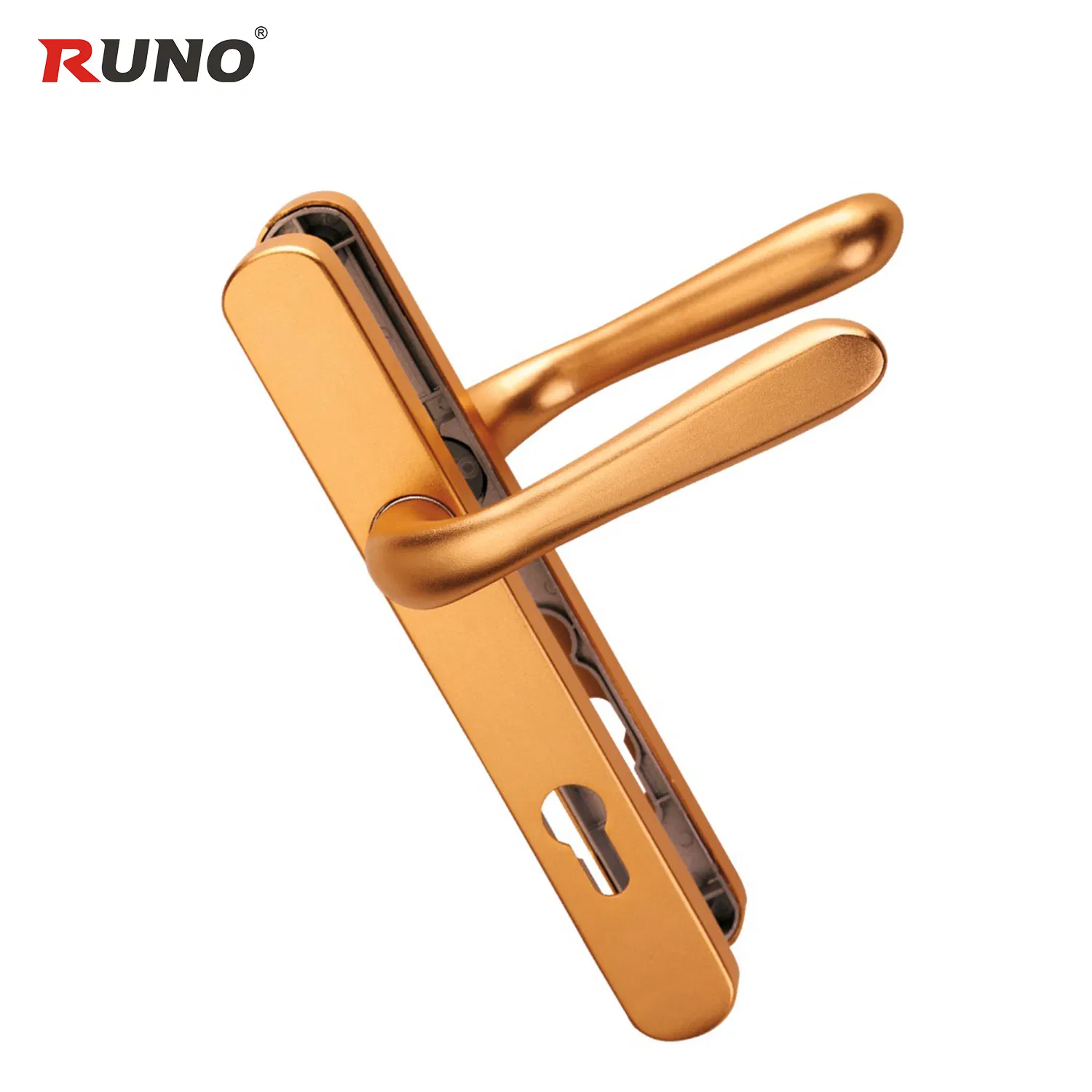 Outside Swing Door Handle Push to Lock Storm Door Handle Replacement