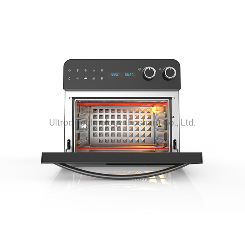 23L Large Digital LED Screen Convection Oven Air Fryer Oven with Rotisserie and Dehydrator