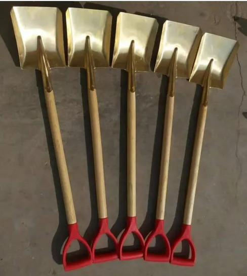 Non Sparking Brass Copper Spade Shovel in China