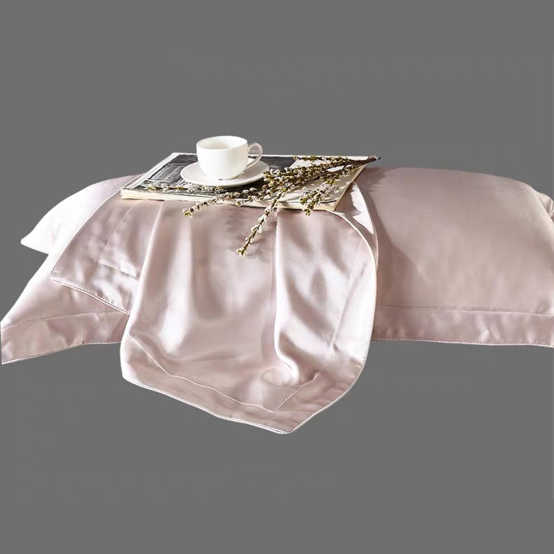 Custom Color Plain Silk Pillowcae Envelop Silk Pillowcase Eco Friendly