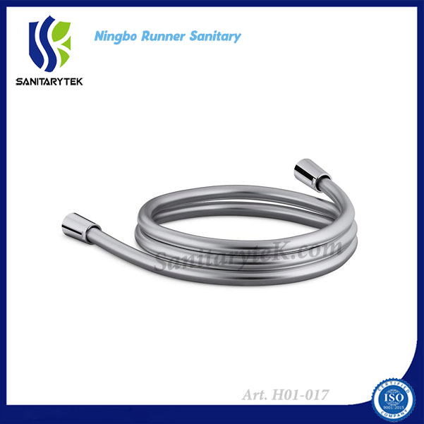 Silver Flex PVC Shower Hose for Hand Shower (H01-017)