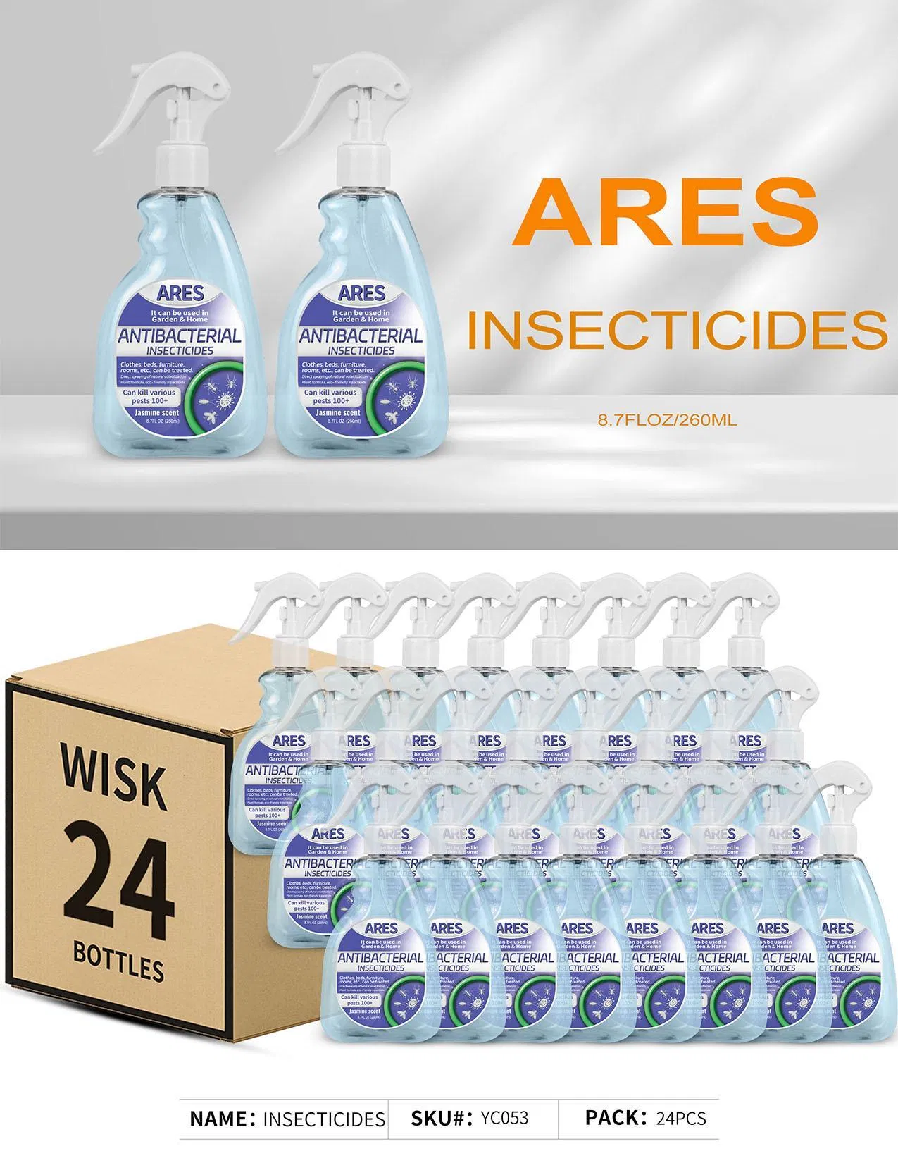 Ammonia Free Glass Cleaner, Professional Glass Cleaner for Household Cleaning