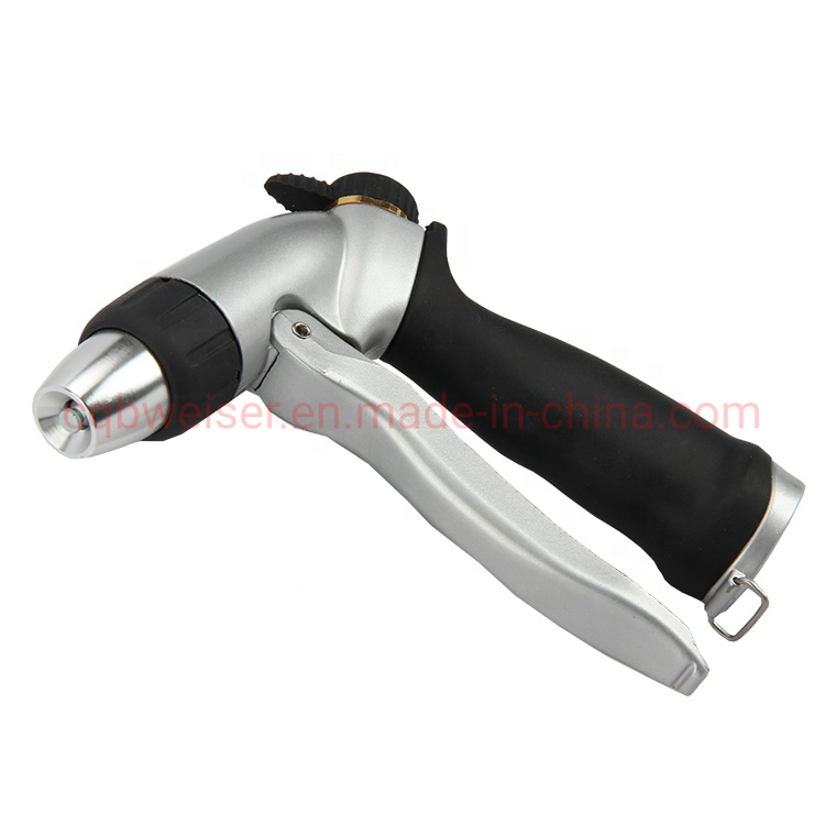Trigger Adjustable Hose Nozzle Brass Head Garden Water Sprayer Gun
