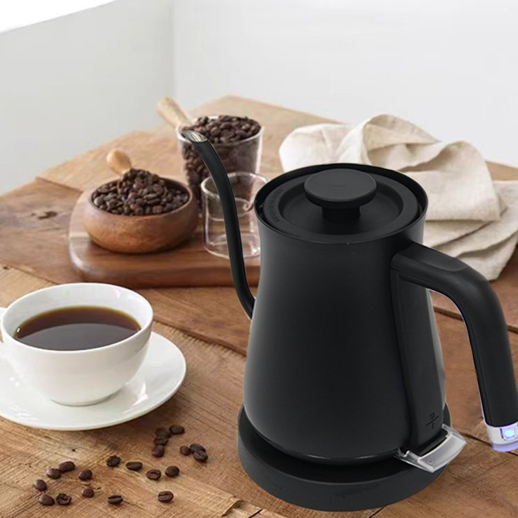 Electronic Kettle Pour Over Stainless Steel Tea Water Drip Coffee Maker Gooseneck Coffee Pot