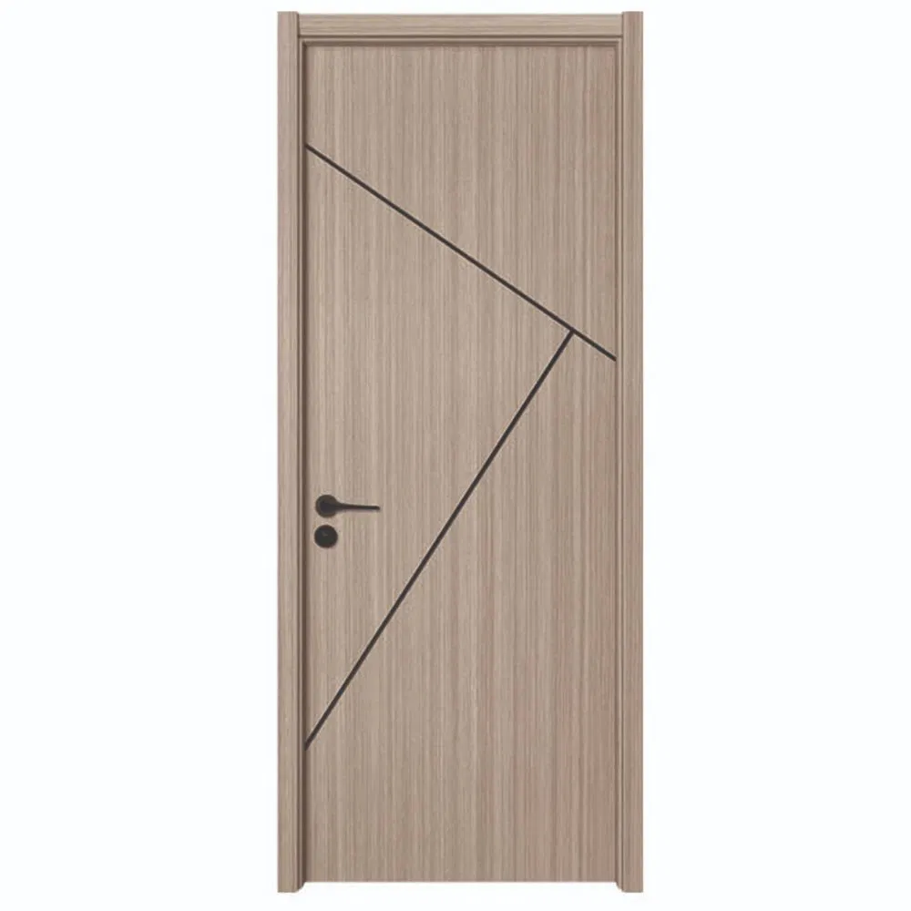 Factory Hot Sale Main Plain Internal FRP Door Skin Interior Doors with Glass Waterproof Wood Door Bedroom Solid Wooden Door