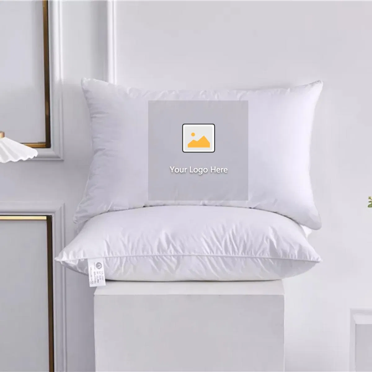 Wholesale Washable Cheap Super Durable Sleeping Pillow for Bed Soft Hotel White Microfiber Pillows Hilton