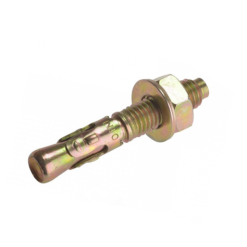 Анкерный болт M10-M18 с желтым цинковым покрытием