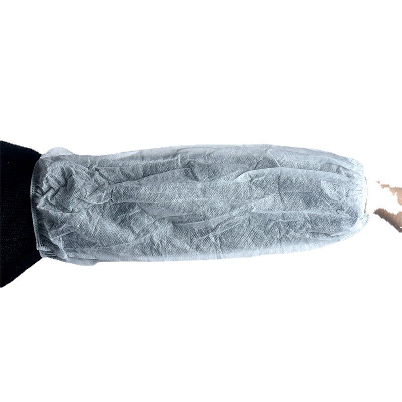 Disposable PP Sleeve Covers (Blue & White)