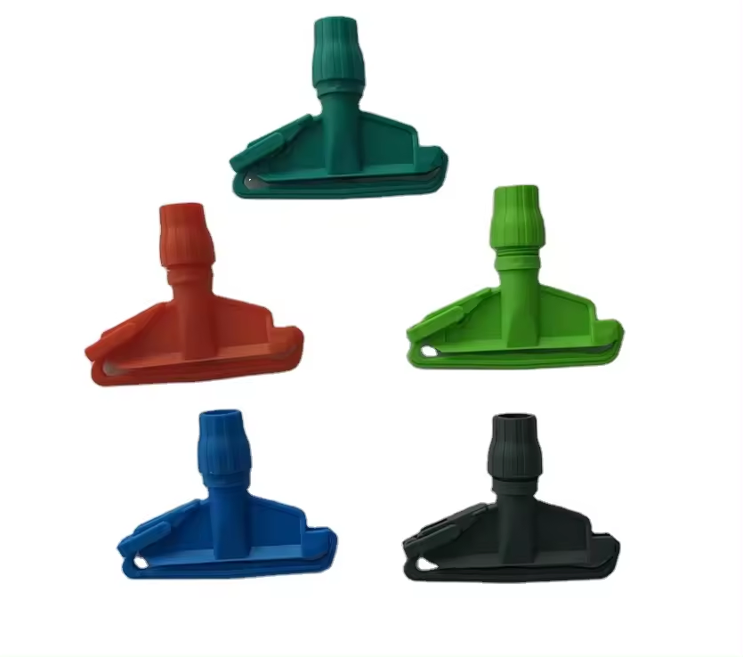 High Quality Microfiber Cotton Mop Refill Plastic Floor Mop Clip