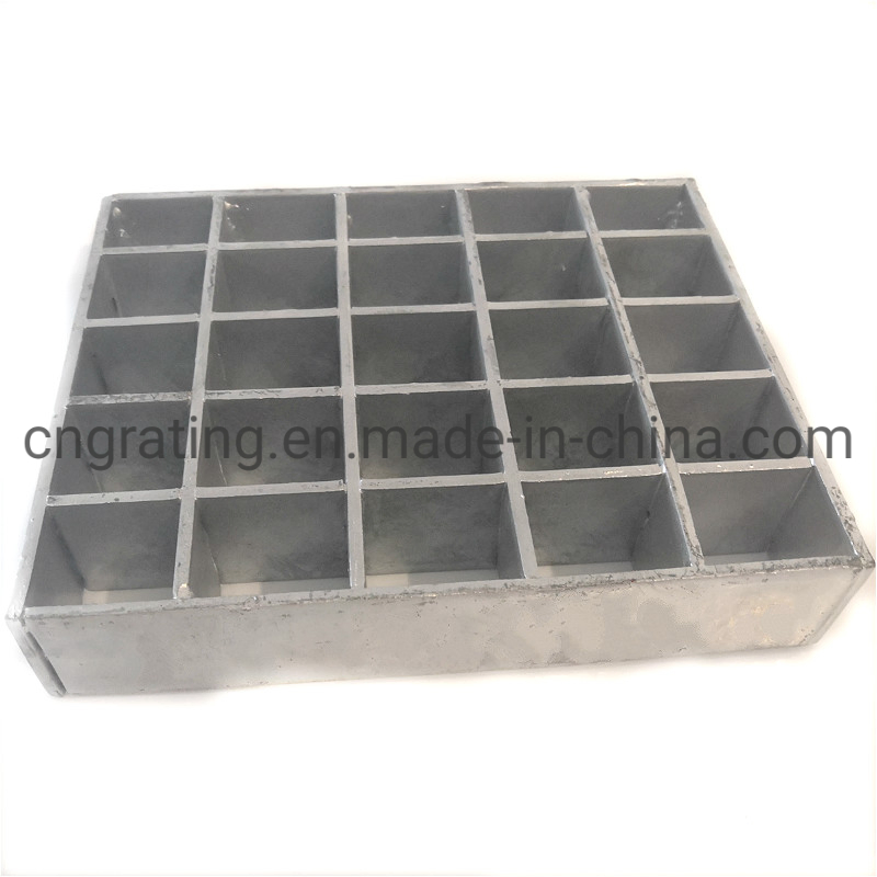 Heavy Duty Galvanized Steel Welded Serrated Anti-slip Trench Cover Floor Bar Grating