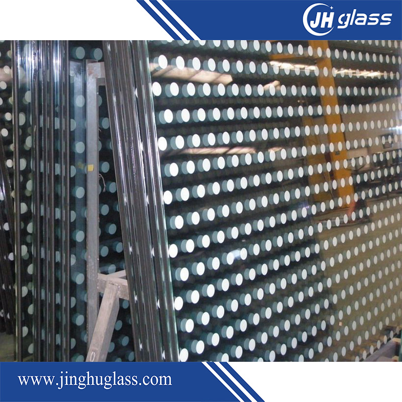Jh Silk Screen Painted Tempered Toughened Glass for Kitchen Splashback Wall Decoration