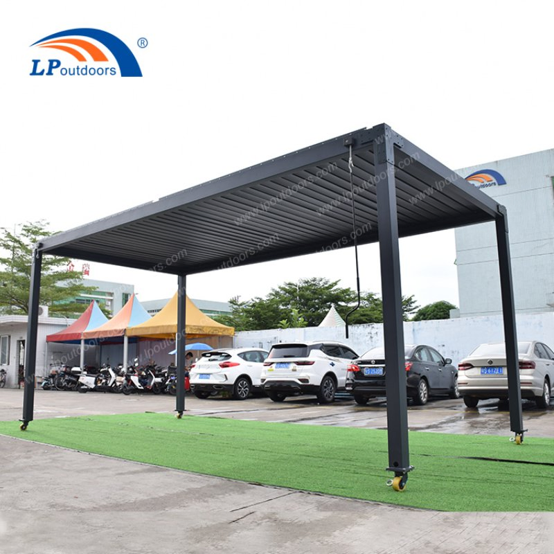 Heavy-Duty Waterproof Aluminum Carport Canopy for Outdoor Vehicles