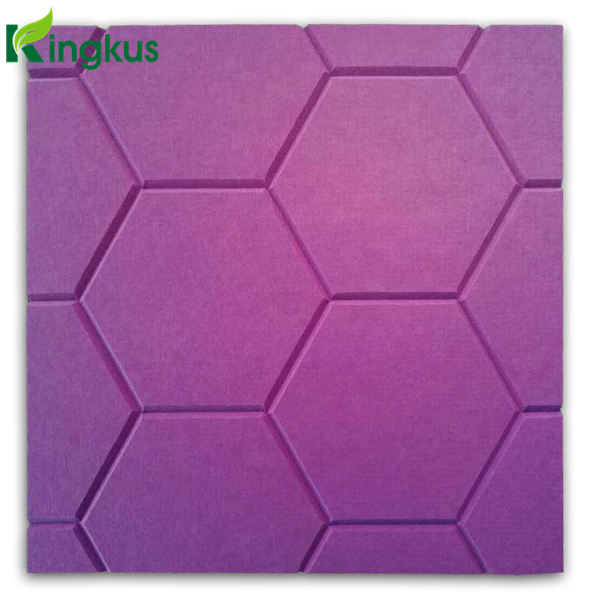 Fire-Resistant Lower Price Polyester Fiber Acoustic Panel