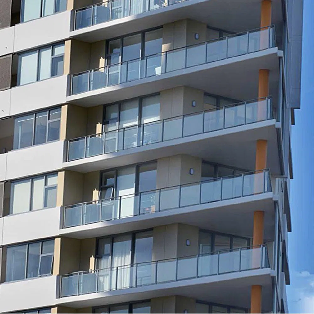Hot Sale Aluminum Frame Glass Railing for Balcony with SGCC Certificate