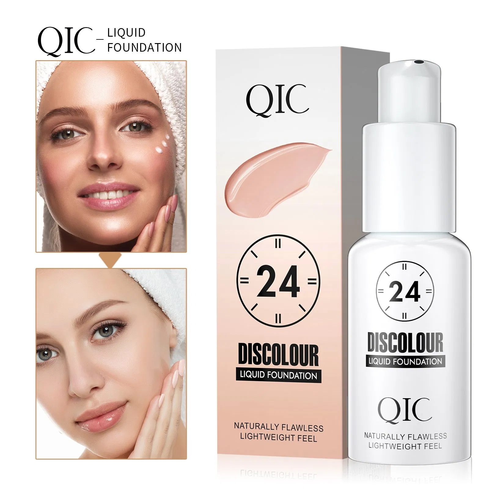 Best Selling Highlighter Face Body Luminizer Shimmer Shine Makeup Foundation Liquid