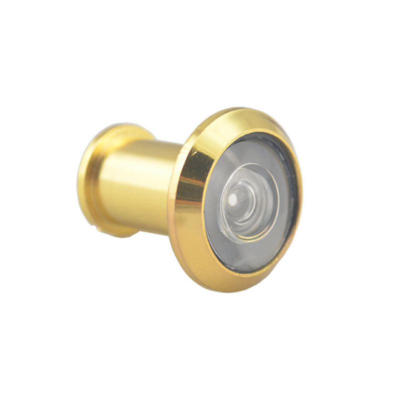 Solid Brass 200 Degree Peephole Door Viewer Oil Rubbed Bronze