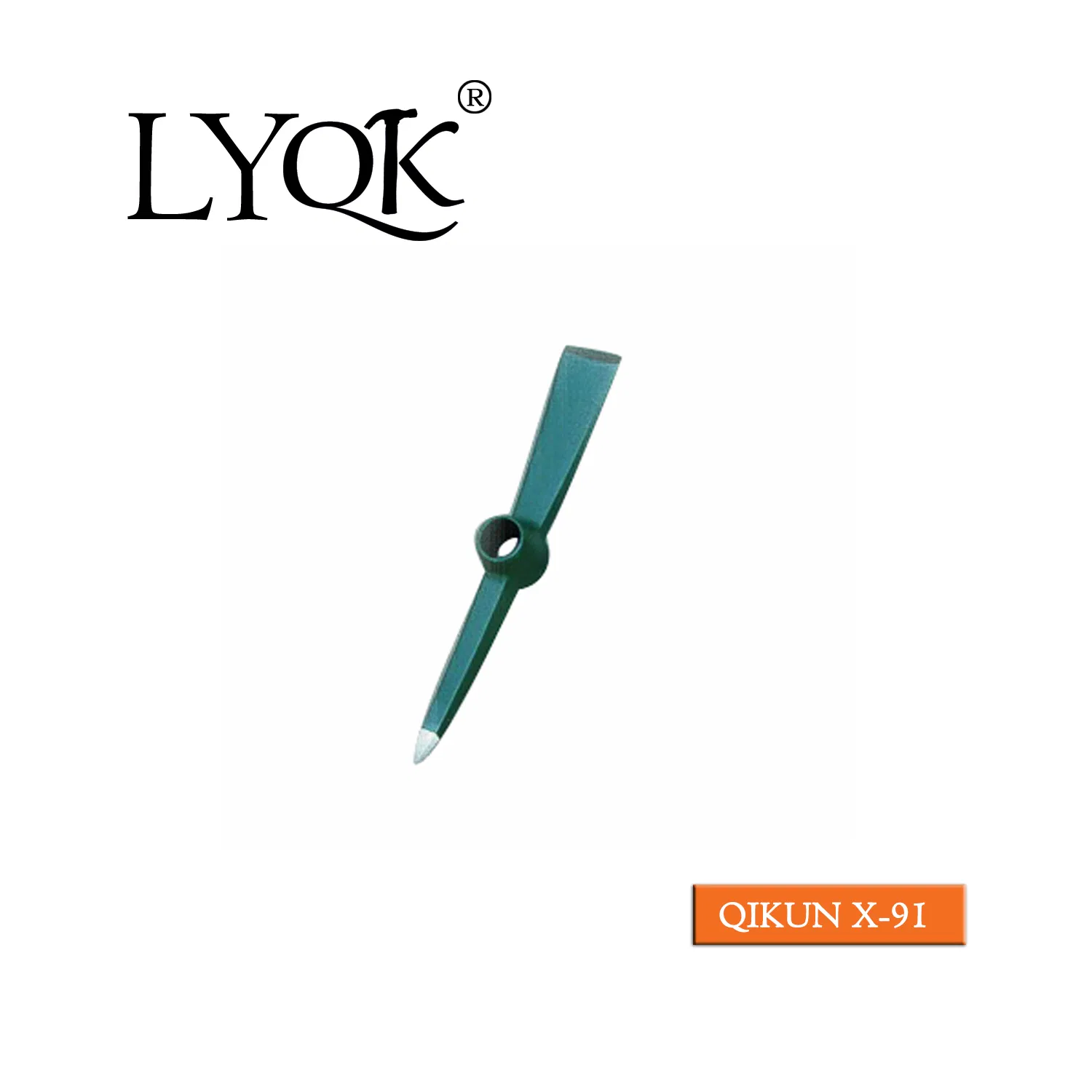 X-91 High Quality Rail Steel 65mn Agriculture Farm Garden Hardware Hand Tools Pick Head Mattock Pickaxe