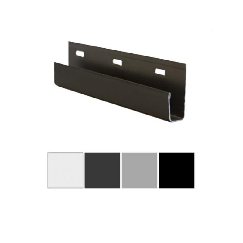 Wood Grain Color Aluminum J Channel J Trims 12FT Long