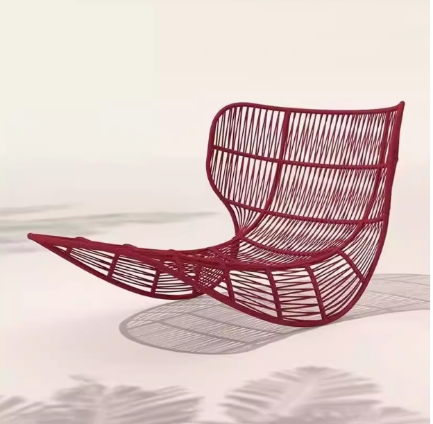 Диван-кровать садовый ротанг водонепроницаемый балкон патио