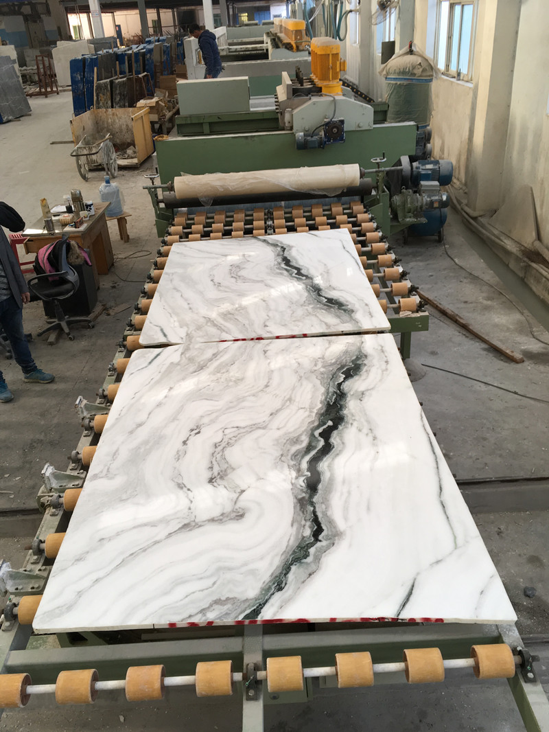 Natural Marble Stone Panda White Marble Slabs for Flooring/Bathroom/Table Countertop Manufacturer
