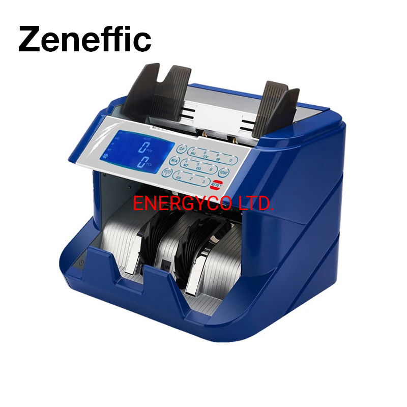 USD and Euro Cash Machine Bill Money Currency Counter with UV Mg Detection Bill Counter