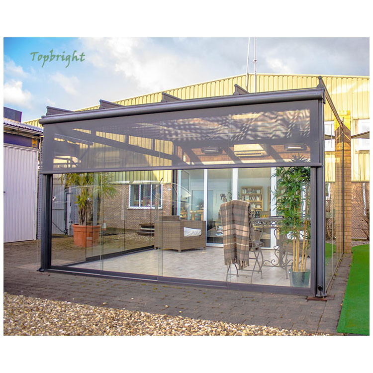 Durable Enduring Dustproof Tempered Glass Sunroom for Apartment