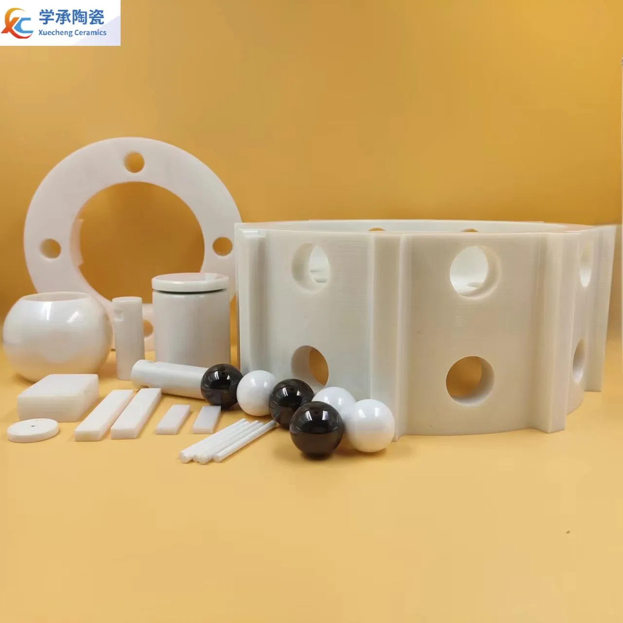 Durable Zirconia Grinding Components for Lab Ball Mill Applications