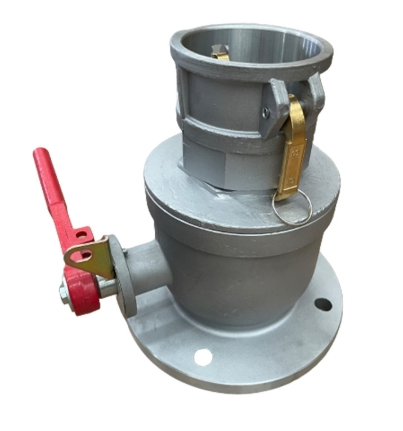 Gas Station Tank 3 Inches One-Way Ball Valve Cast Aluminum