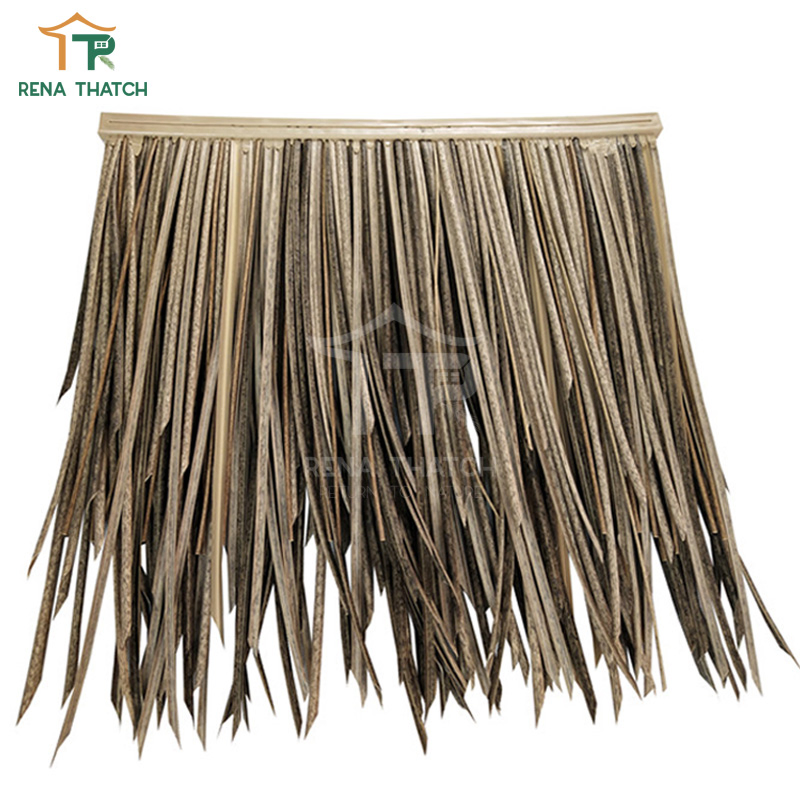 Durable African Artificial Reeds Thatch Tiles Waterproof Synthetic Reed for Roof