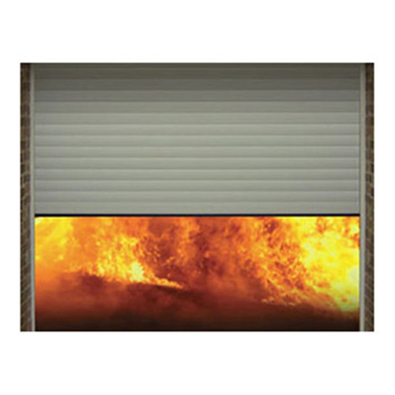 3 Hours Fire Rated Composite Steel Strong Slat Fireproof Shutter Door Supplier