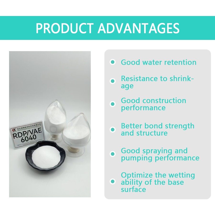 Gx Brand Industrial Grade Redispersible Polymer Powder Rdp/Vae for Cement Mortar