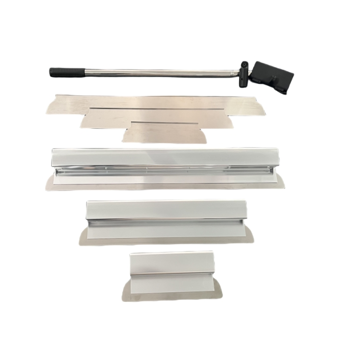 Custom Logo Putty Knife Drywall Skimming Blade Set Plastering Tools with Handle
