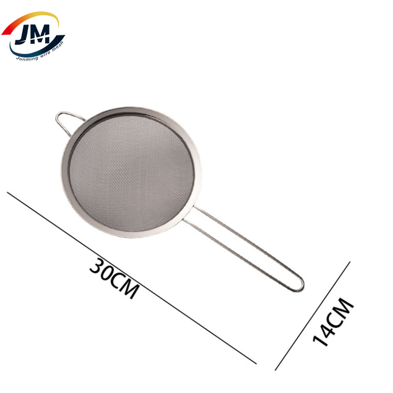 304 Stainless Steel Fine Cone-Shaped Strainer to Sift Stain Drain Rinse Tea Pastas