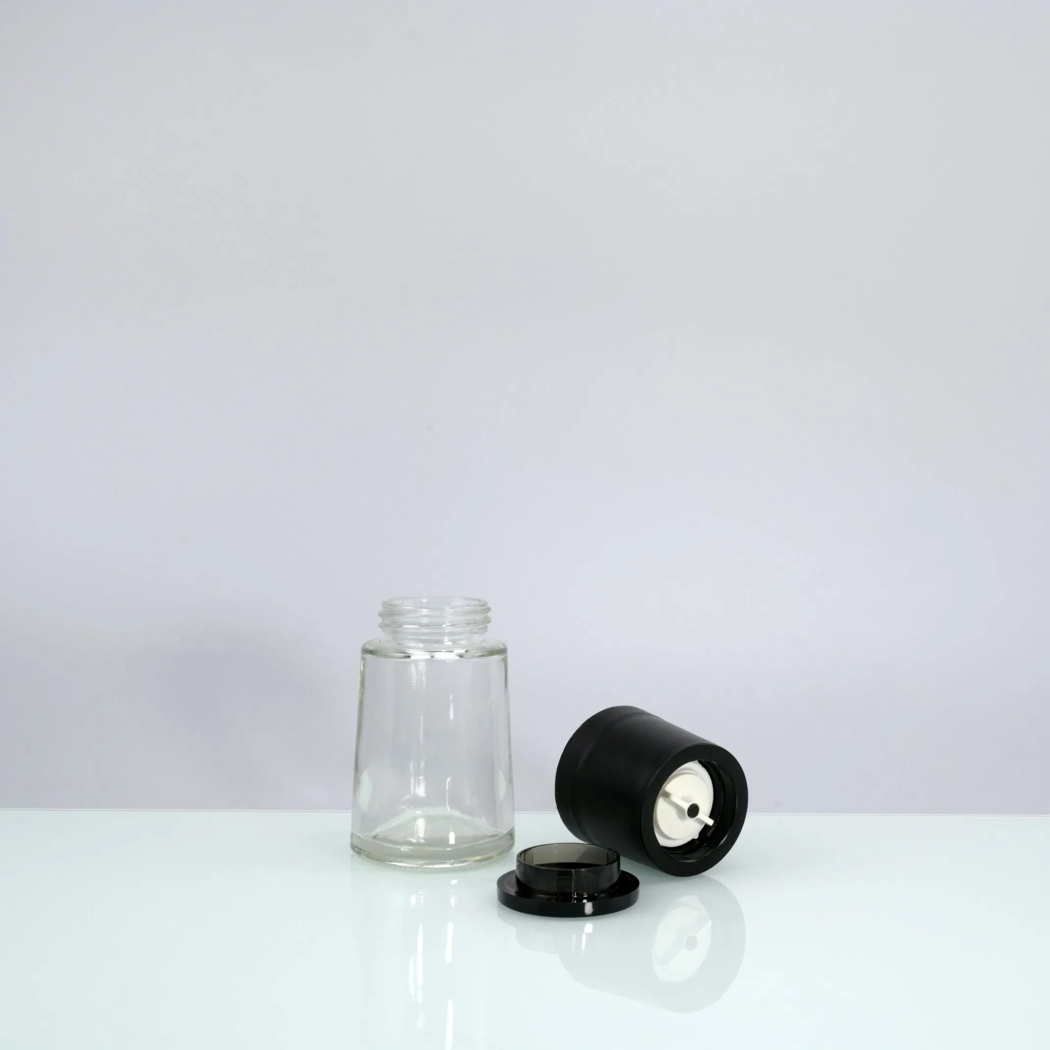 Wholesale 80ml 100ml 180ml Salt & Pepper Glass Grinders