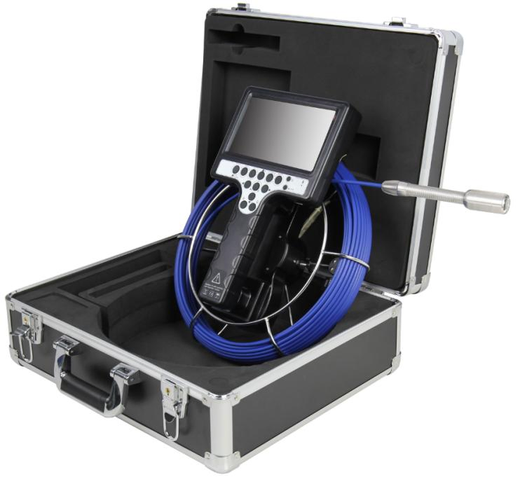 Pipelines Inspection Camera with 23mm HD Camera Head, 50mts Testing Cable
