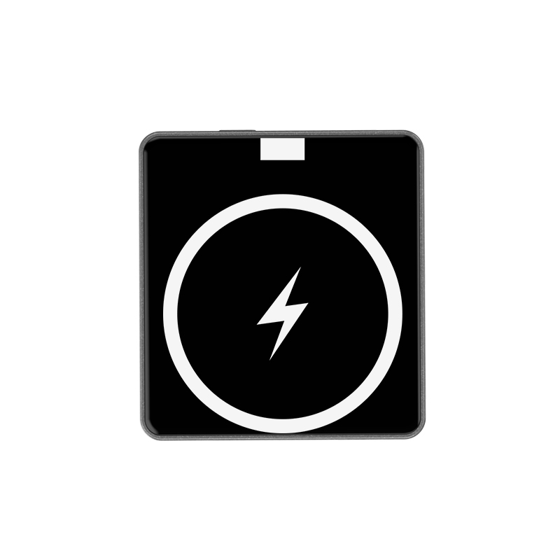 2022 New Adapter 8200 mAh Ultra Slim Thin Power Bank Luxury Pocket Size Fast Charger Wireless Power Bank for iPhone and Samsung