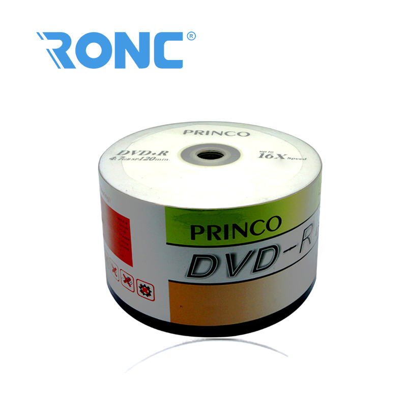 DVD-R диски 4.7ГБ, 16x, однослойные, для печати