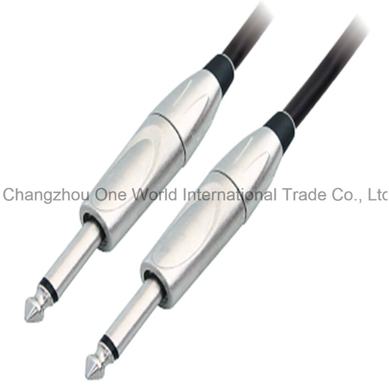 6.3 Mono Audio Cables for Use in Microphone and Mixer