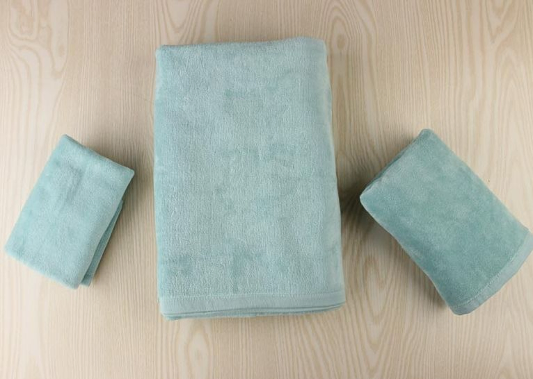 Super Water Absorption Bamboo Cotton Bath Towel with Extra Large Size Wholesale