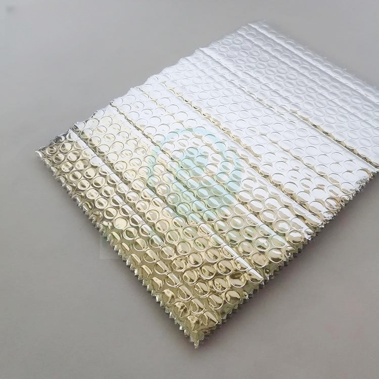 Double Sided Metalized Bubble Foil Sheets for Anti Drop Thermal-Insulation