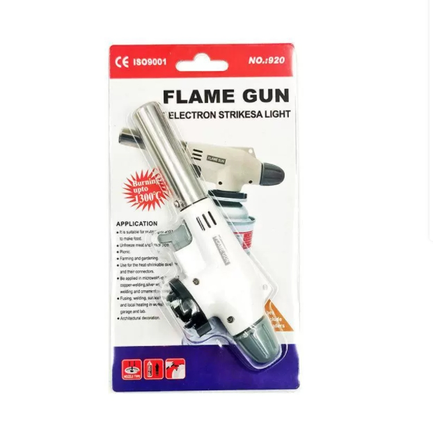 Butane Gas Torch Flame Auto Lgnition Blow Cooking Gas Torch Blowtorch