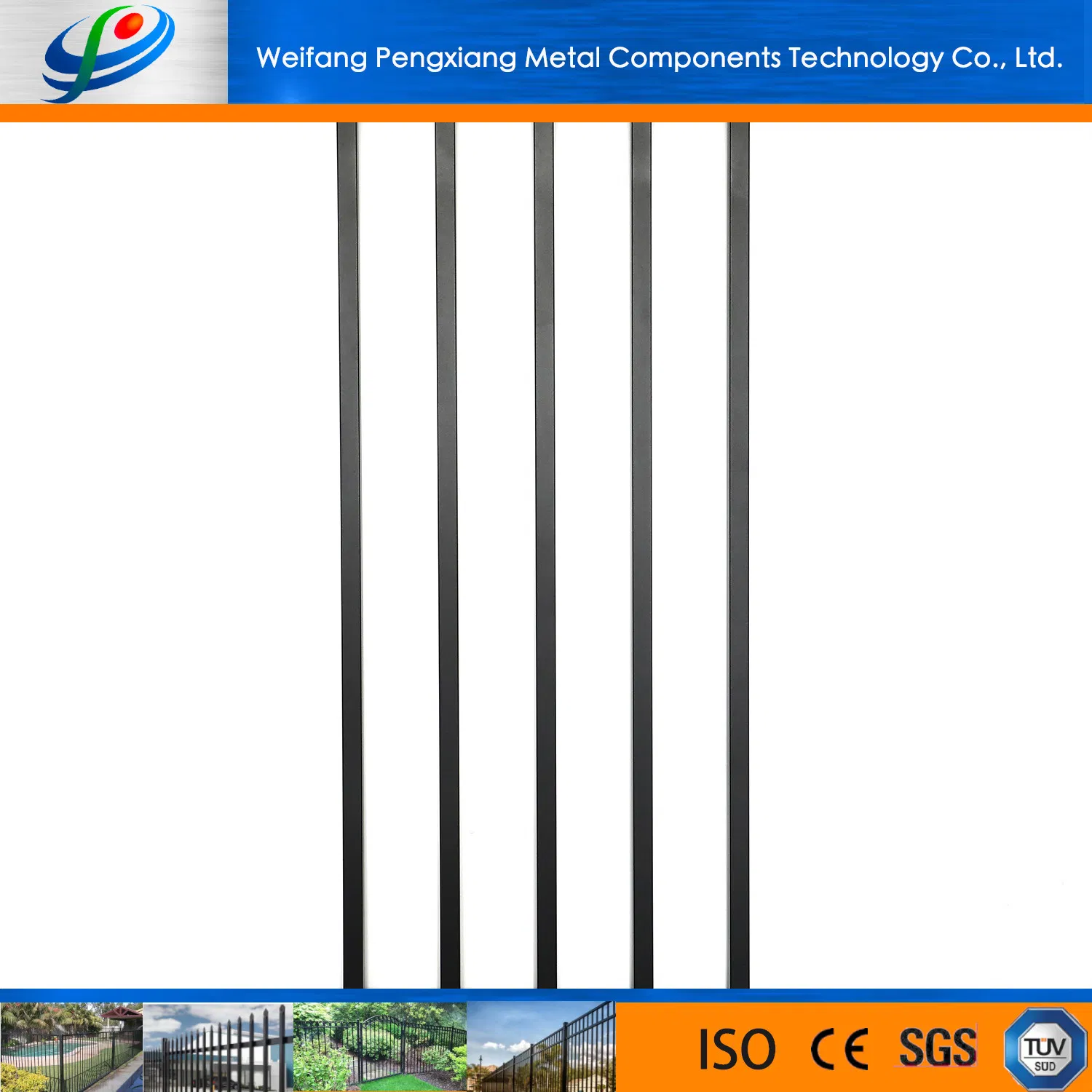 Aluminum Swimming Pool/Balcony Fence/Fencing for Home/ Garden/School/Villa