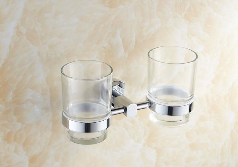 Настенный держатель для зубных щеток из латуни