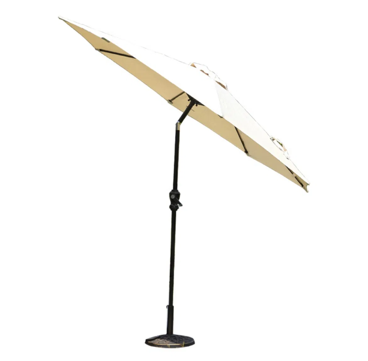 Большой пляжный зонт от солнца с UV-защитой для улицы