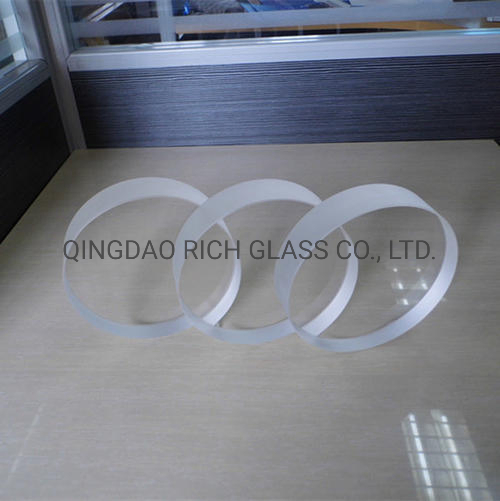 Customize Optical Thin Thickness Round Polish High Borosilicate Glass