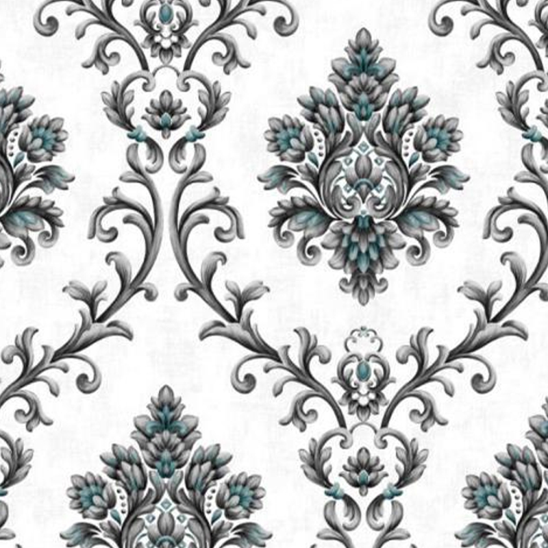 3D Three -Dimensional European Style Wallpaper Bedroom Living Room Dining Hotel TV Background Wall Decoration Wallpaper