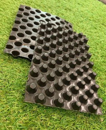 8mm 650G/M2 Dimple HDPE Drainage Protection Board Price CE, ISO Smooth Pressure Load 300kpa