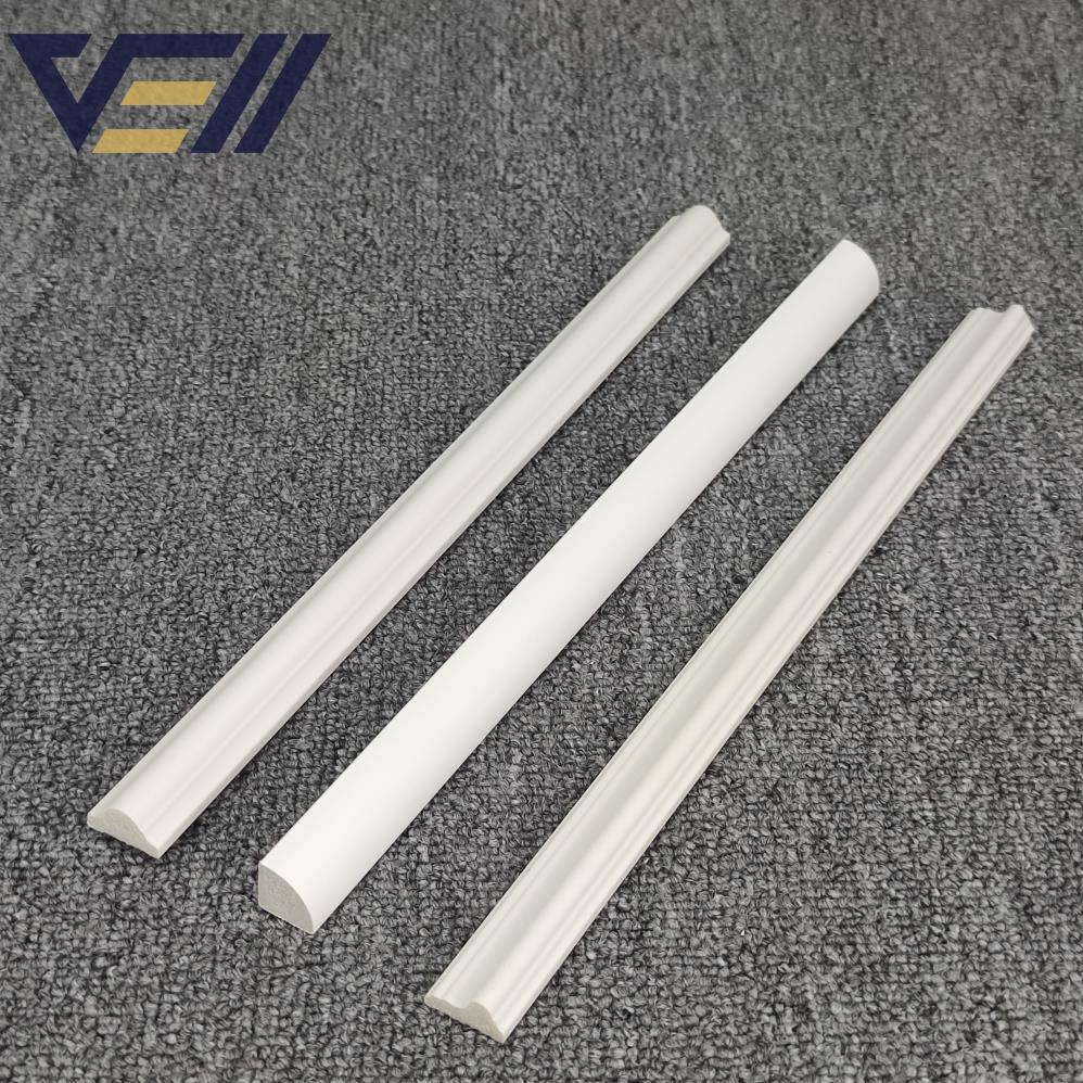 Multiple Sizes PS Skirting Board Polystyrene Baseboard for Home Commercial Use