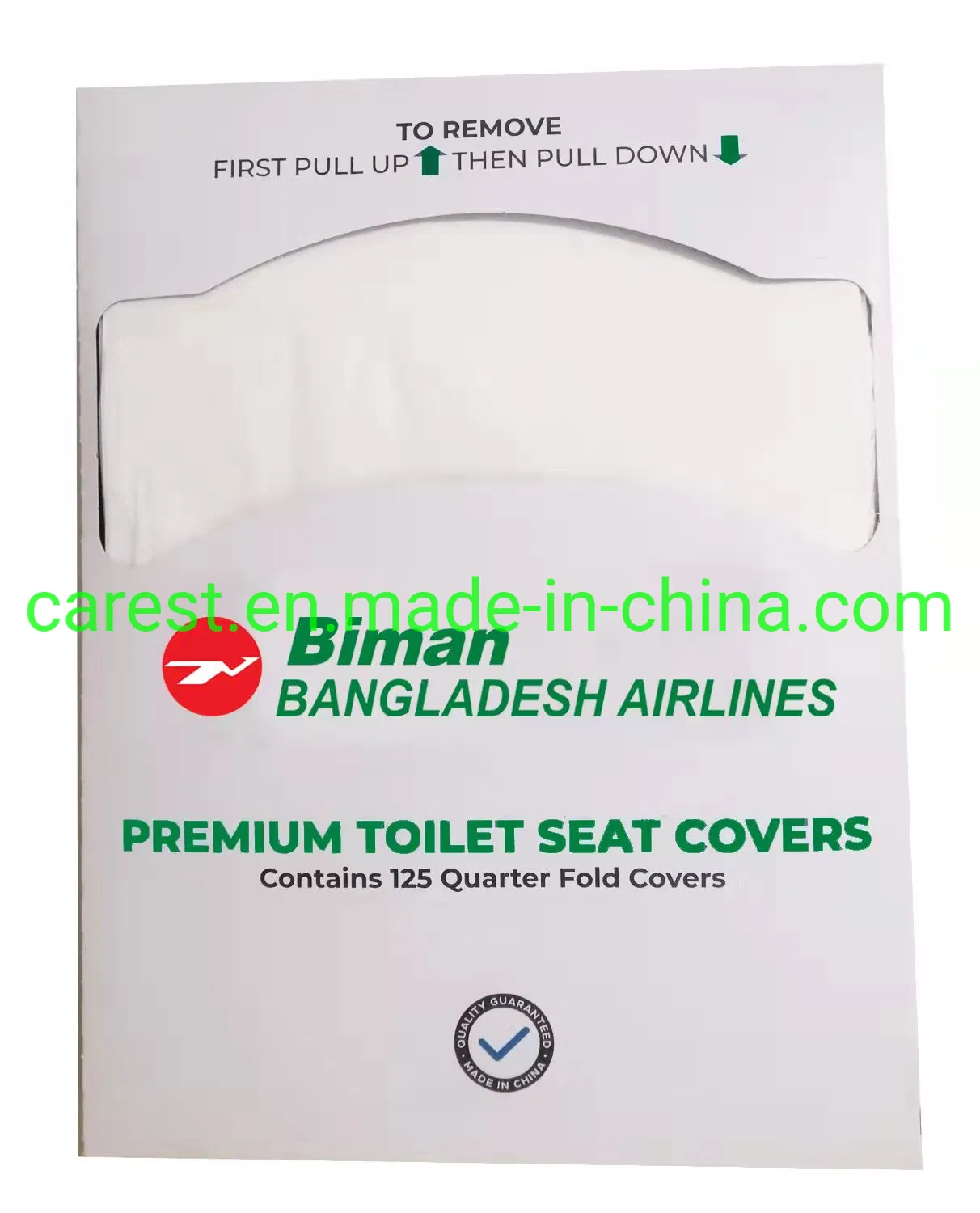Disposable Toilet Seat Cover 1/4 Folding 100PCS/Pack or 125PCS/Pack