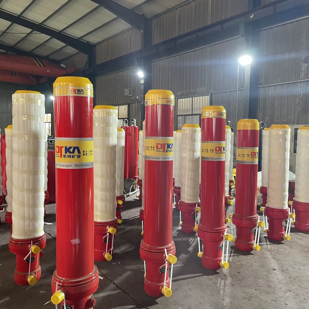 Гидравлический цилиндр подъема для самосвала